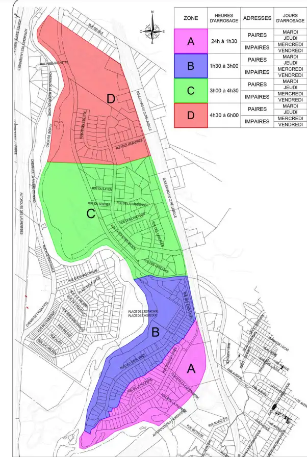 Zones St-Jérôme
